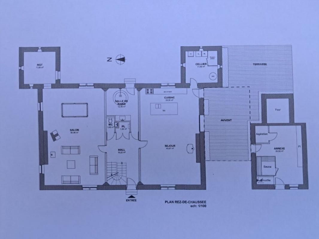SAINT-MARTIN-EN-BRESSE Demeure de prestige  15 pièce(s) 522 m2 2