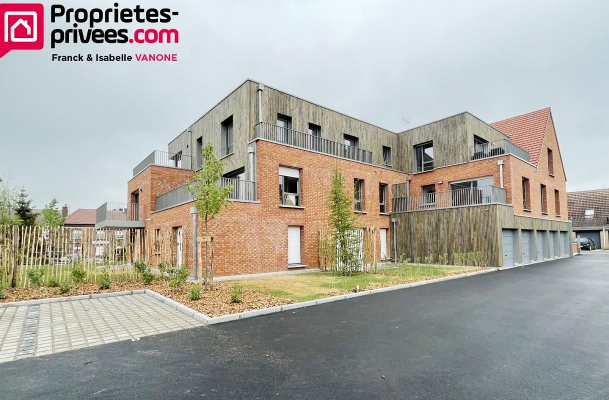 PERENCHIES Appartement T3 récent - 72.64m² - balcon - place de parking - garage 1