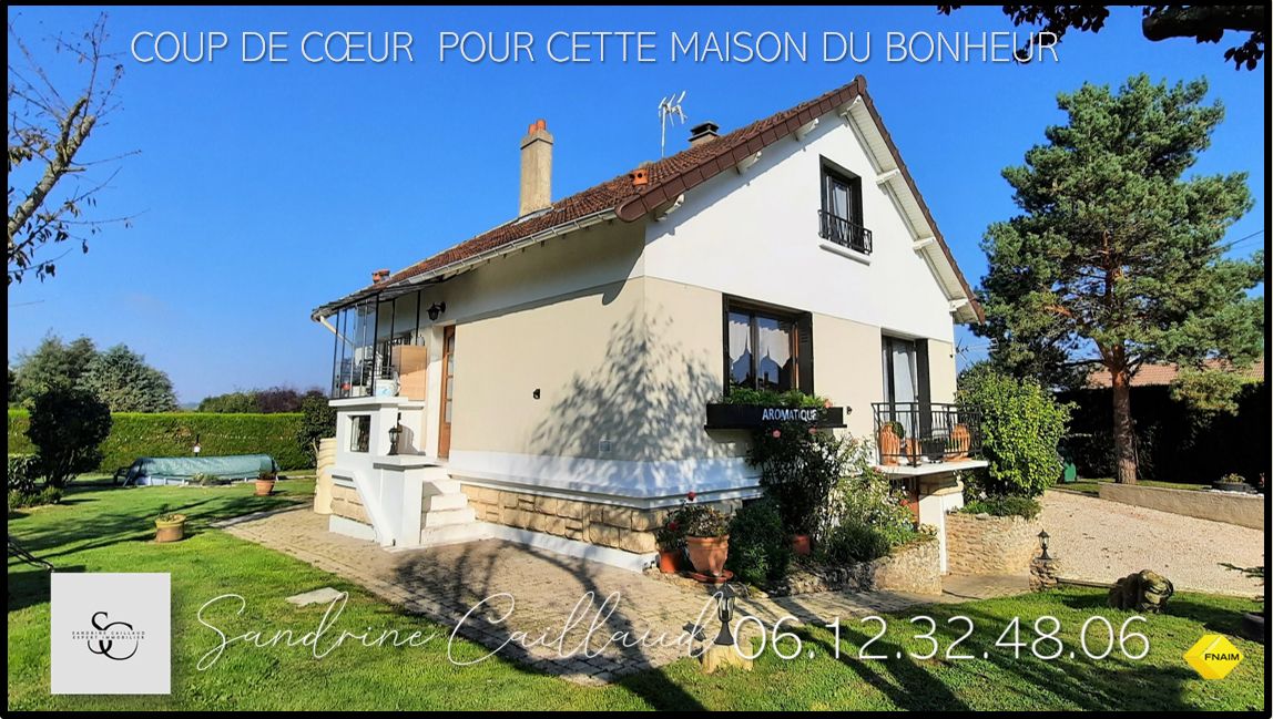 ADAINVILLE PROCHE HOUDAN (78550) EN CCPH - Maison individuelle - Sous-sol total - 4 chambres - garage - terrain 1600m² - 340000 HAI 1