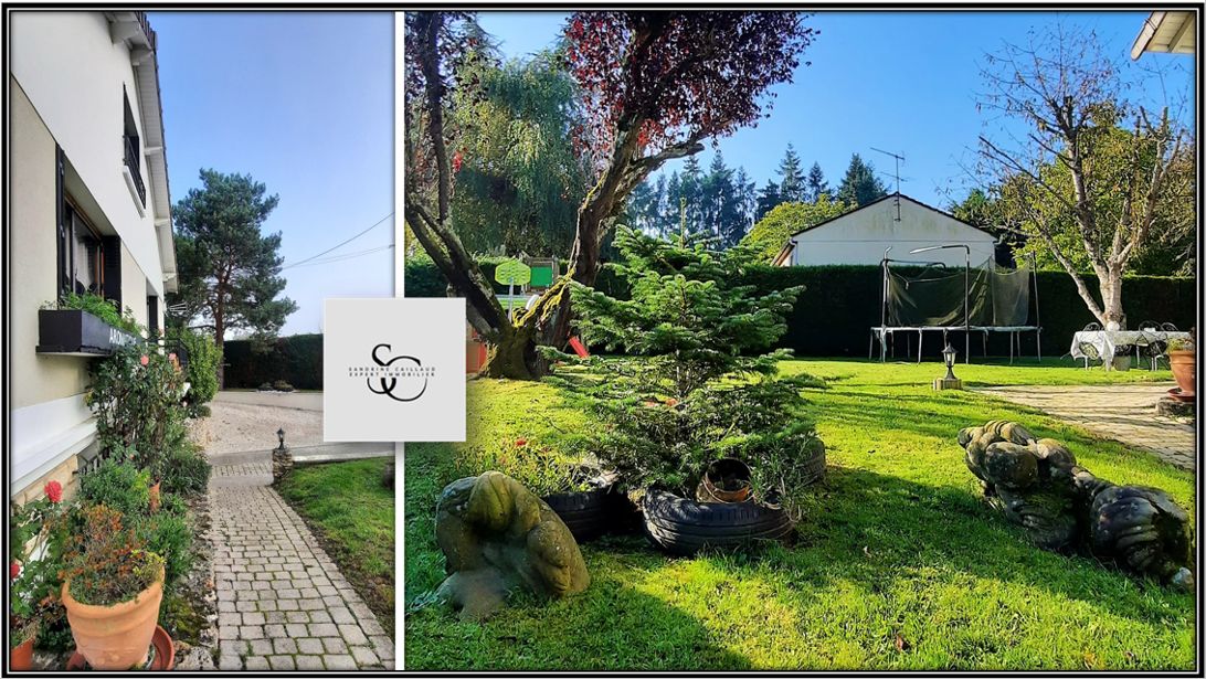 ADAINVILLE PROCHE HOUDAN (78550) EN CCPH - Maison individuelle - Sous-sol total - 4 chambres - garage - terrain 1600m² - 340000 HAI 2