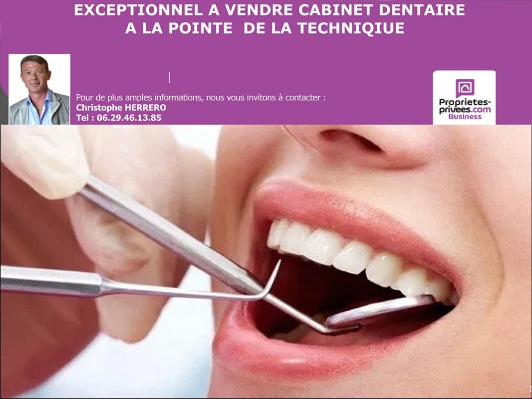 MONTPELLIER SECTEUR MONTPELLIER - Murs Commerciaux 143m²  avec 2 fauteils de chirurgien Dentiste 1