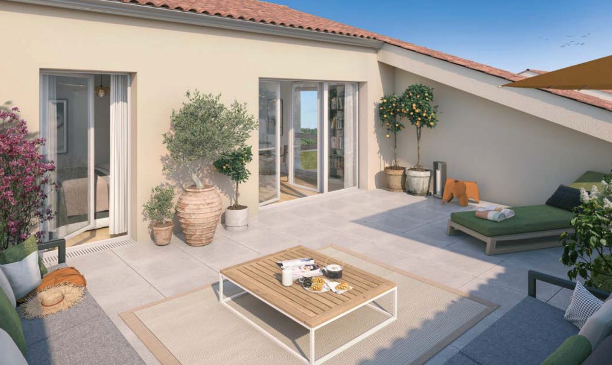 BORMES-LES-MIMOSAS T3 66,26 m² avec terrasse de 39m² dernier étage, Bormes les Mimosas 1