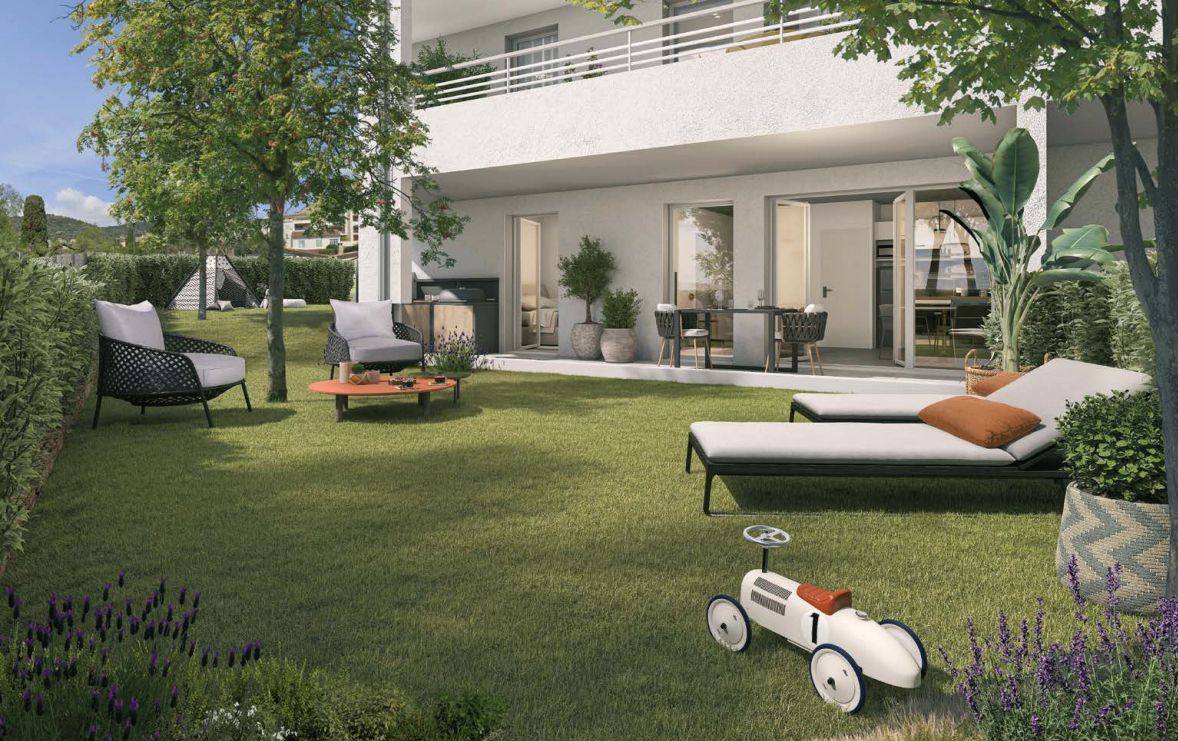 BORMES-LES-MIMOSAS T2 44 m² avec jardin de 59m², Bormes les Mimosas - 300 600 1
