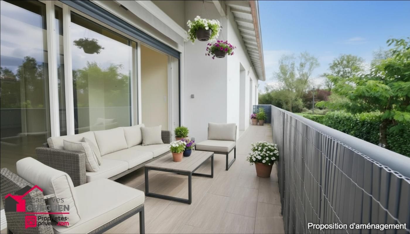LABEGE Labège -  Appartement-villa rénové avec goût, lumineux, avec véranda, balcon filant, garage et stationnements 4