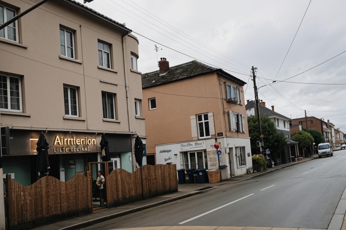 SAINT-DIE-DES-VOSGES 88 RAON L ETAPE - IMMEUBLE MIXTE, COMMERCE ET LOGEMENTS 297 m2 1