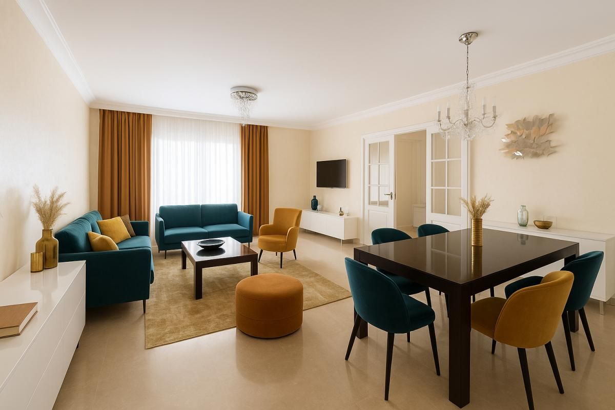 VILLEURBANNE APPARTEMENT T5 DE 122M² SUR VILLEURBANNE GRATTE CIEL (PARC DU CENTRE) AVEC BALCON A VIVRE DE 12M² 2