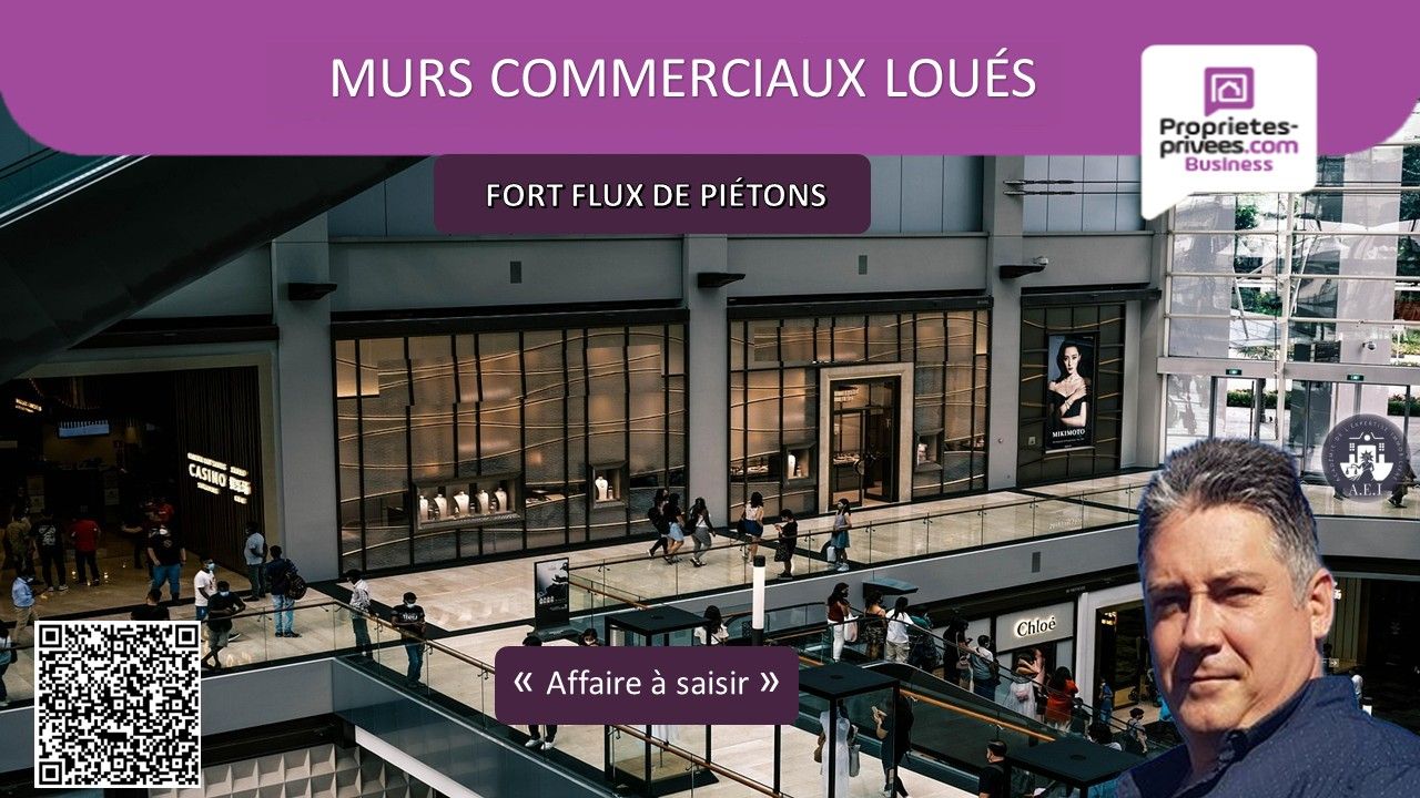BOURG EN BRESSE - MURS COMMERCIAUX LOUES  210 m²