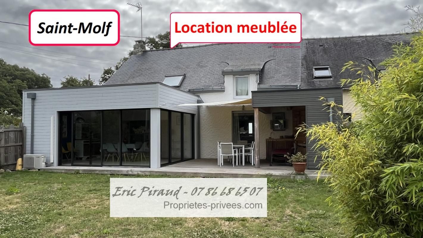 SAINT-MOLF Saint-Molf - Location maison meublée de 102 m² 1