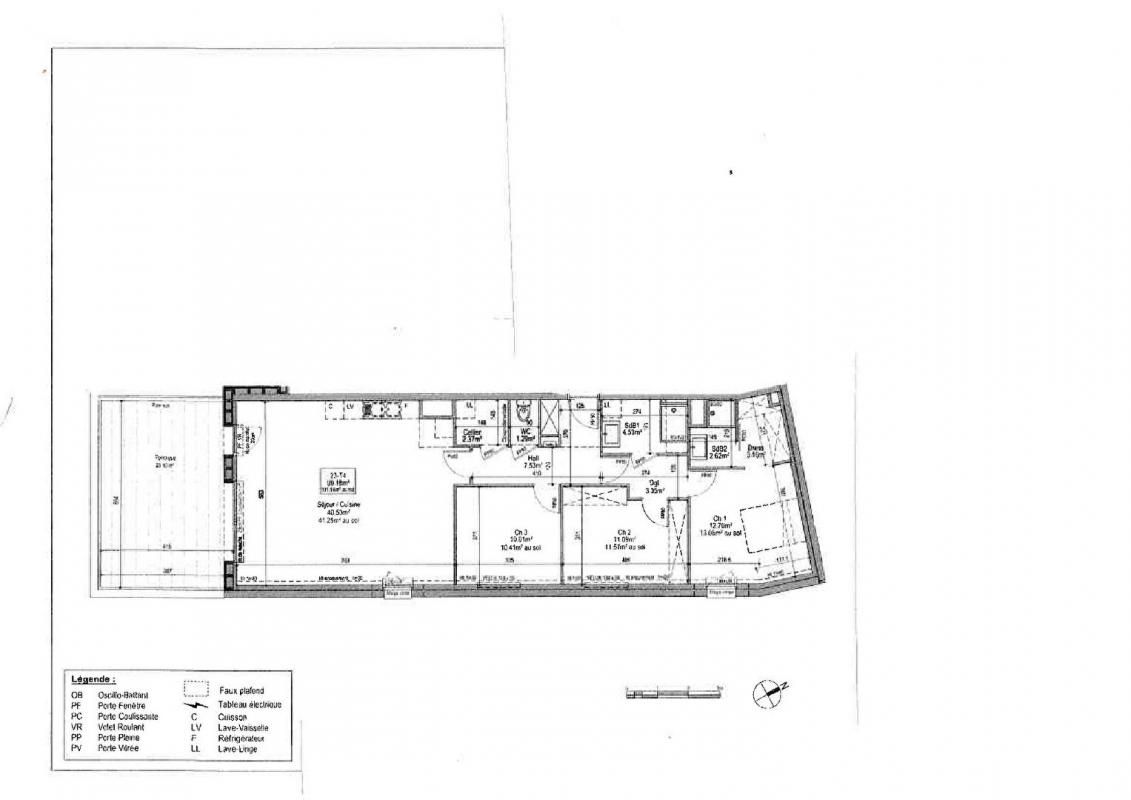 CYSOING Appartement Cysoing 4 pièce(s) 100 m2 1