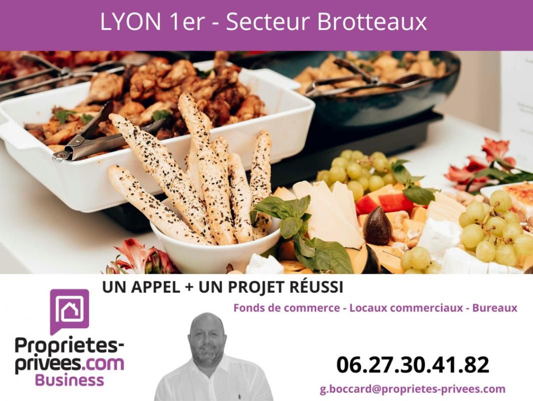 LYON-1ER-ARRONDISSEMENT 69001 LYON - Cession de bail , Local  petite restauration 27 m² 1