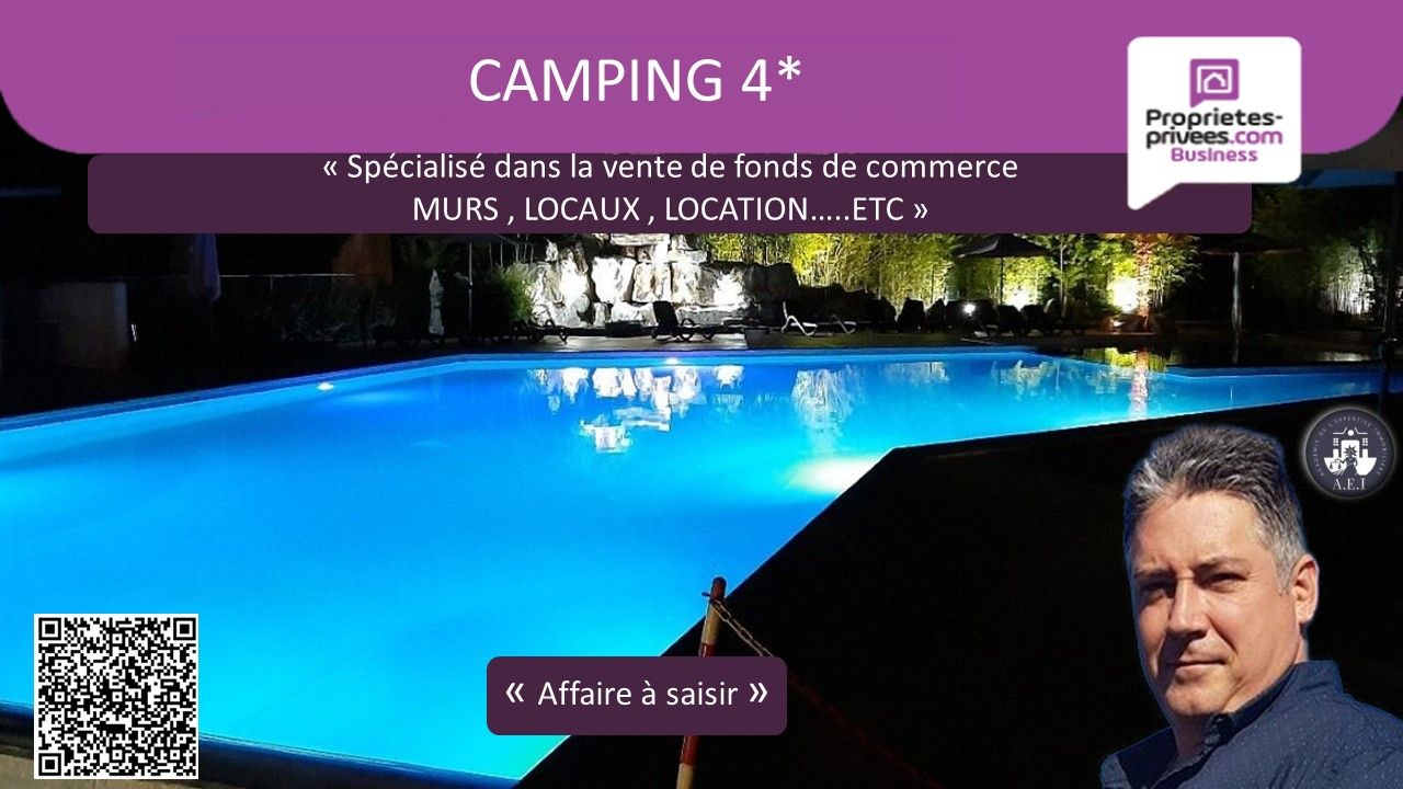AUBENAS OPPORTUNITÉ INVESTISSEUR  - CAMPING 4* - SUD RHÔNE - MURS & FONDS 1