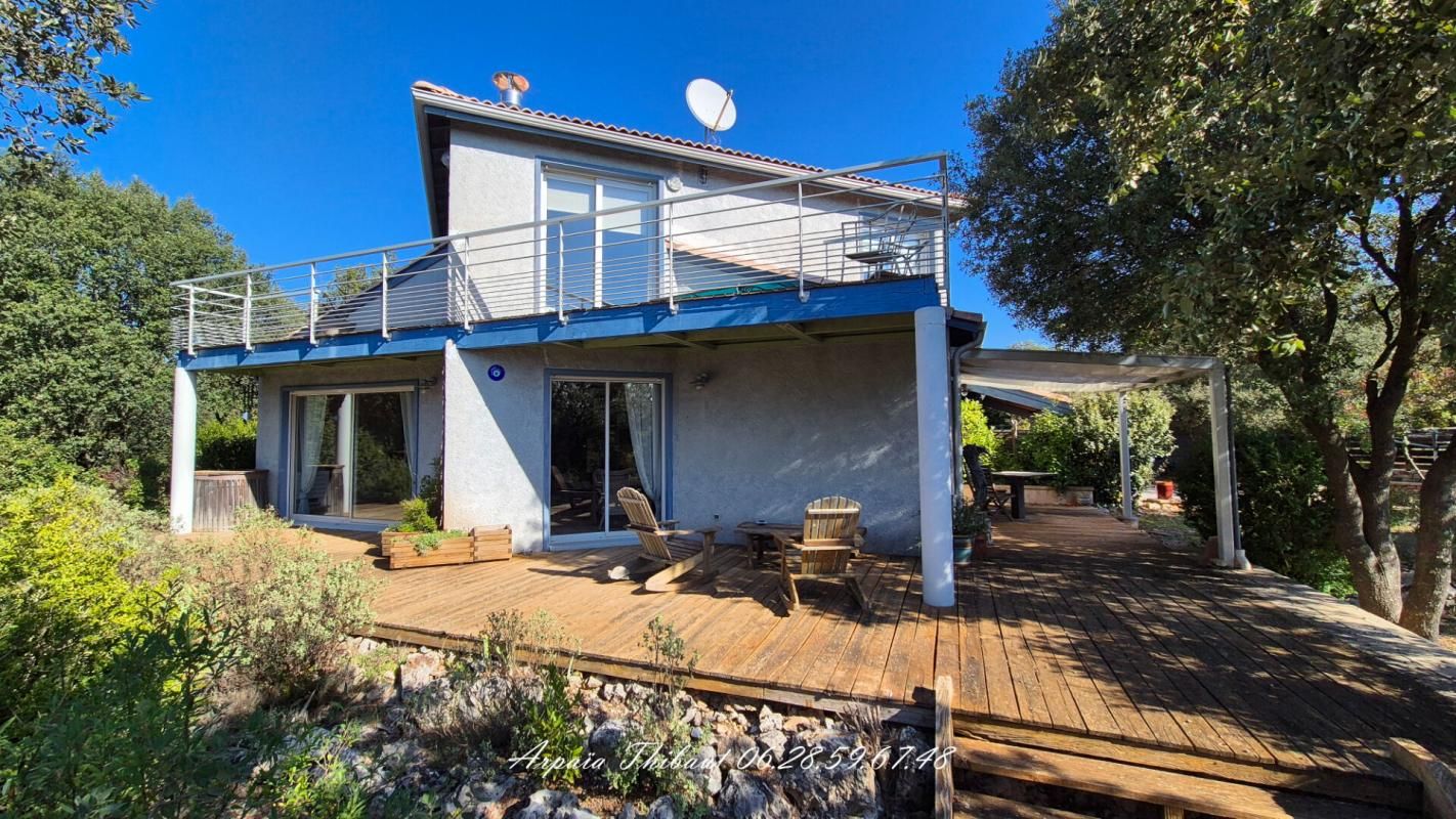 GINASSERVIS Maison d'architecte en ossature bois 140 m²  habitables -Terrain 2 318 m² - Ginasservis (83560) 1
