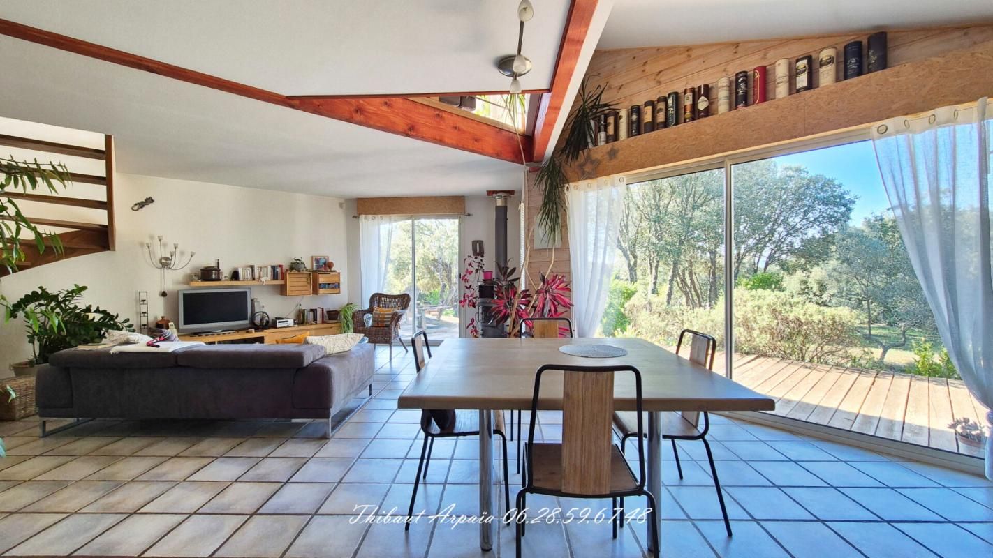 GINASSERVIS Maison d'architecte en ossature bois 140 m²  habitables -Terrain 2 318 m² - Ginasservis (83560) 3
