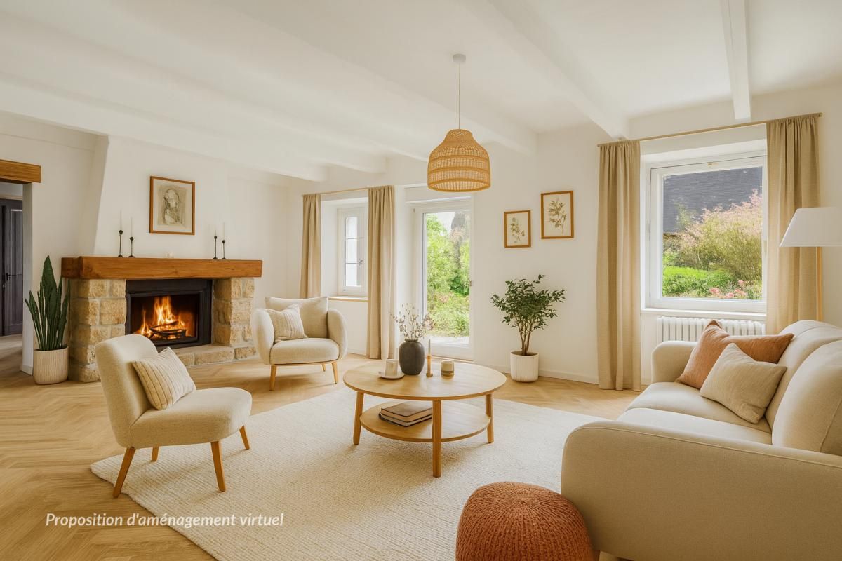 TREBEURDEN Vente Maison de caractère avec jardin clos,180 m², commodités à pied, Trébeurden (22560) 3