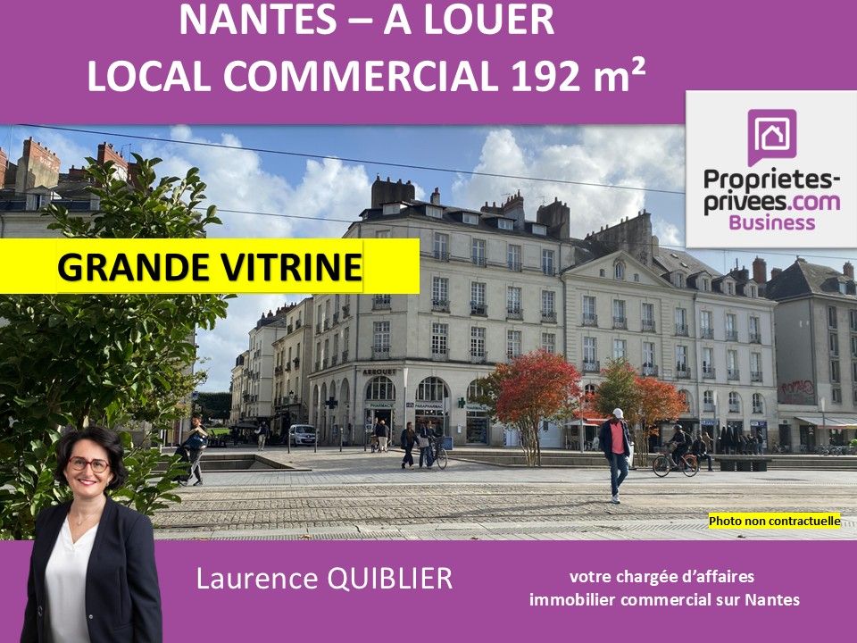 NANTES 44000 NANTES - LOCAL COMMERCIAL 192 M² A LOUER 1
