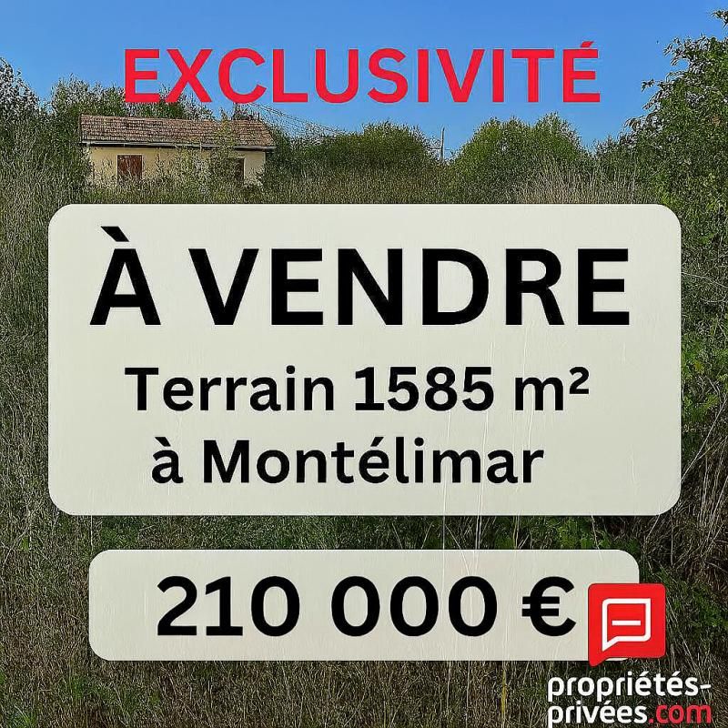 MONTELIMAR TERRAIN CONSTRUCTIBLE 1585 m2 1