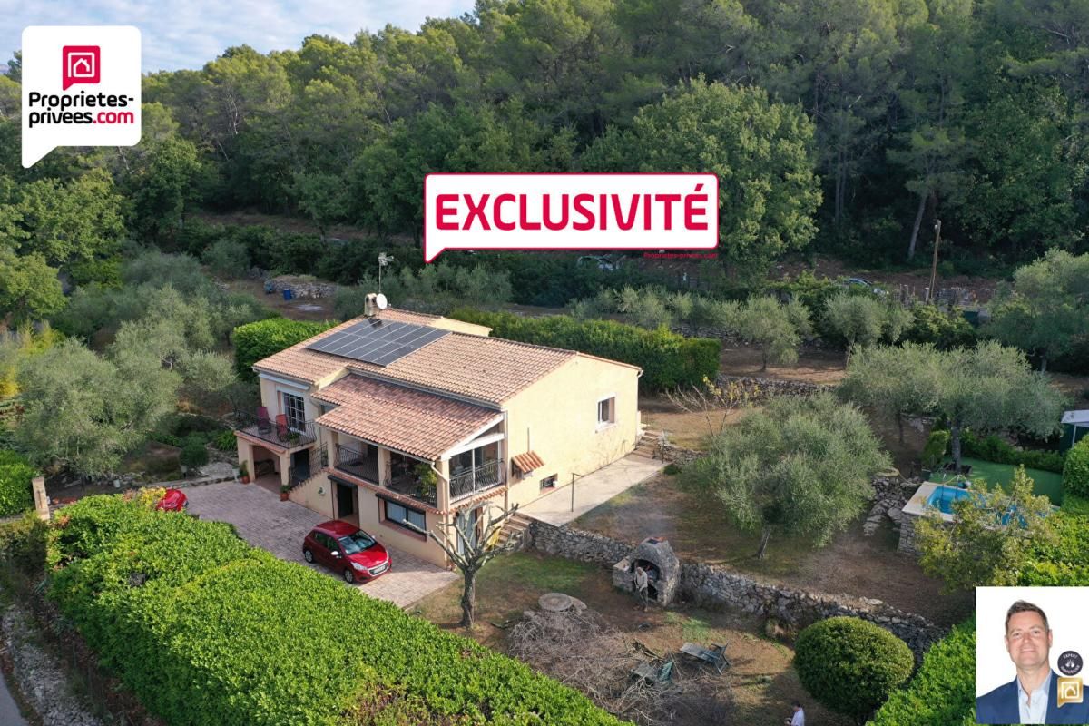 SAINT-CEZAIRE-SUR-SIAGNE Villa 3 pièces et appartement 2 pièces 183 m2 sur un terrain de 3000 m2 avec  garage , sous-sol et piscine 1