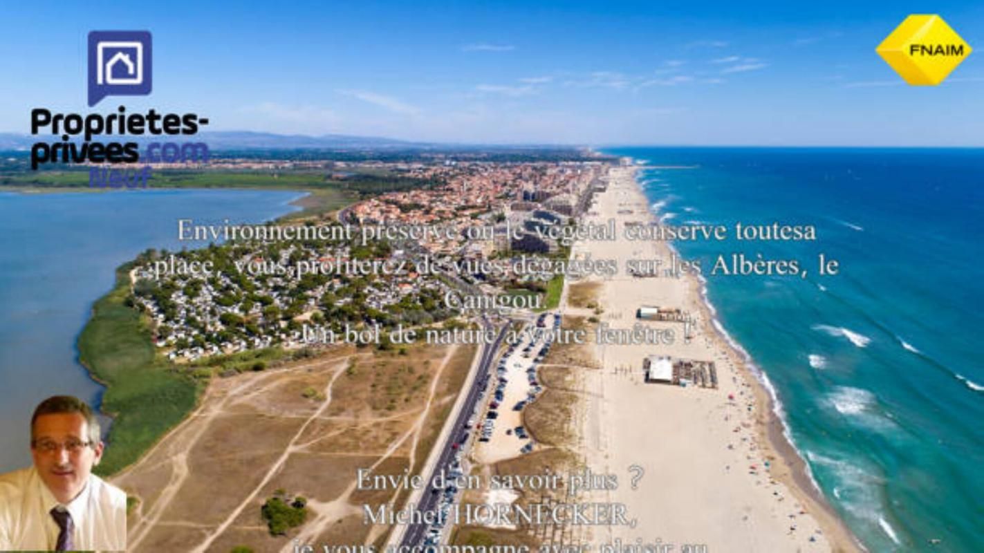 CANET-EN-ROUSSILLON Vaste extérieur, emplacement idéal, résidence calme : ce T3 a tout pour vous séduire ! 1