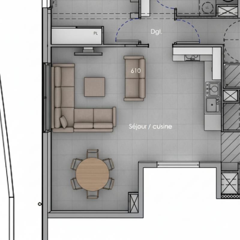 CANET-EN-ROUSSILLON Appartement lumineux avec terrasse de 25 m². Entre mer et centre-ville ! 4