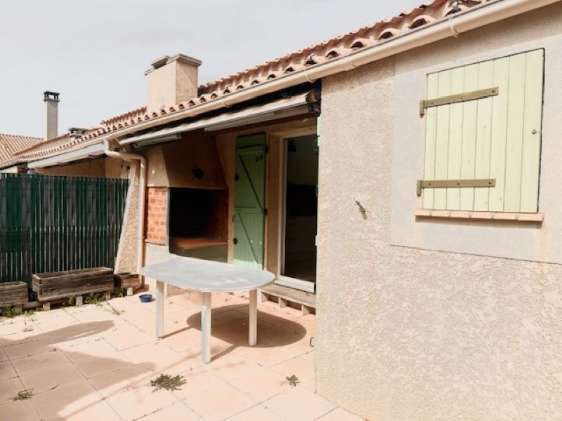 MARSEILLAN Maison 38m² avec 2 chambres, terrasse 38m²+remise+cabanon jardin 3