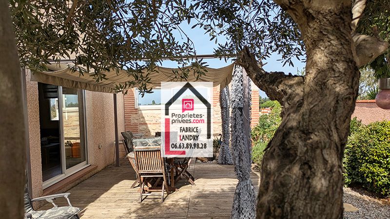 CANET-EN-ROUSSILLON Villa 4 faces 100  m² dans impasse 1