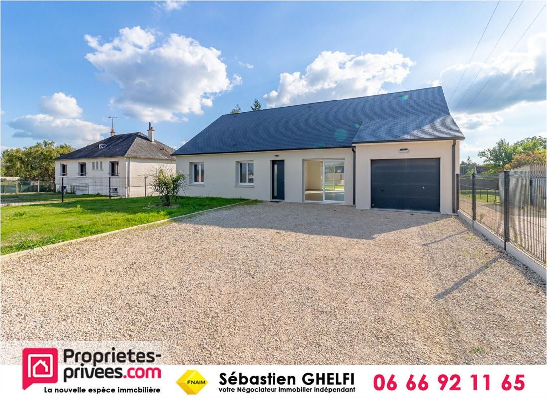 CONTRES Soings en Sologne maison de plain-pied avec 3 chambres cellier et garage 3