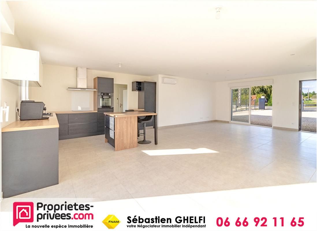 CONTRES Soings en Sologne maison de plain-pied avec 3 chambres cellier et garage 4