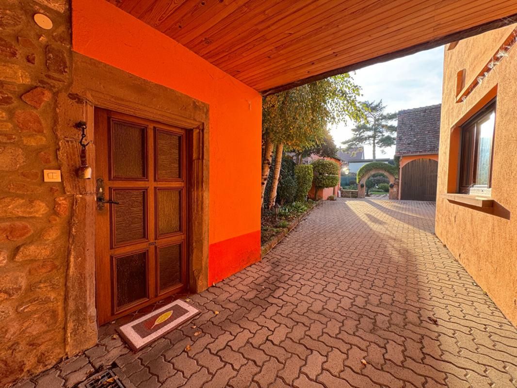 MUTZIG Maison bi-famille 160 m², proche centre ville, beau terrain 1