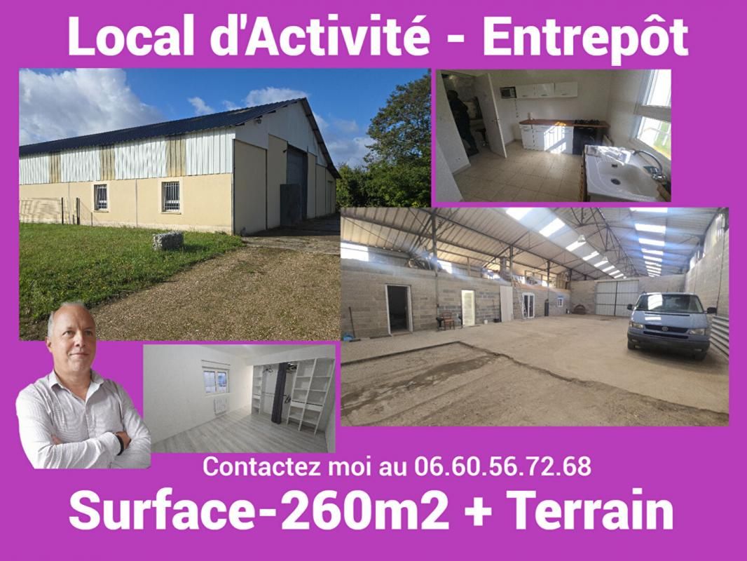 DREUX Secteur EST DREUX 28 - Local d'activité  260 m² + Parcelle terrain 1