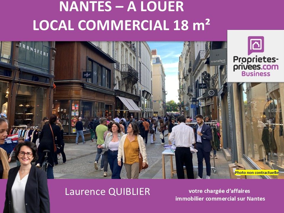 NANTES 44000 NANTES - A LOUER PROCHE PLACE ROYALE , LOCAL 18 m² 1