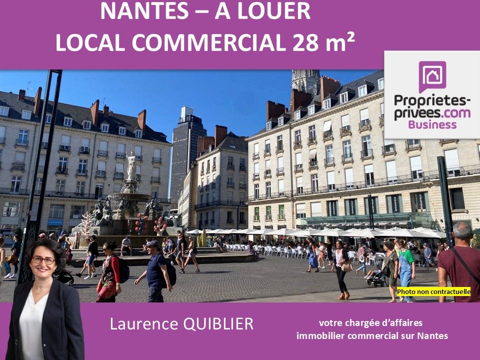 44000 NANTES - A LOUER PROCHE PLACE ROYALE , LOCAL 25 m²