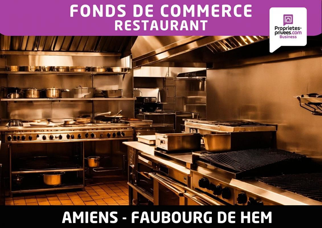 AMIENS 80000 AMIENS - Restaurant avec logement de fonction 4