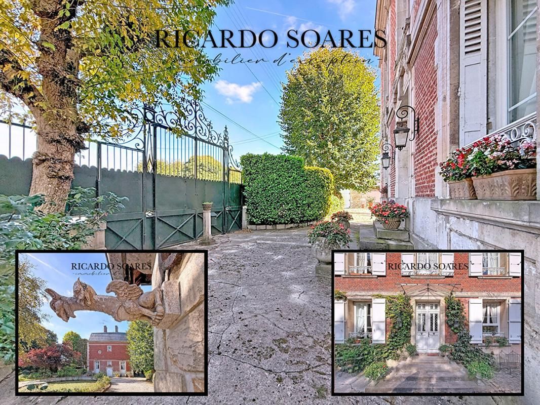 SACY-LE-GRAND 60700 SACY-LE-GRAND / ÉLÉGANTE MAISON DE MAITRE DU XIX? SIÈCLE ? 278 m² ? 11 PIÈCES ? TERRAIN 3700 m² 2
