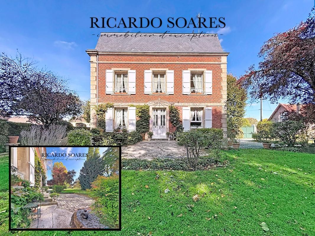 SACY-LE-GRAND 60700 SACY-LE-GRAND / ÉLÉGANTE MAISON DE MAITRE DU XIX? SIÈCLE ? 278 m² ? 11 PIÈCES ? TERRAIN 3700 m² 4