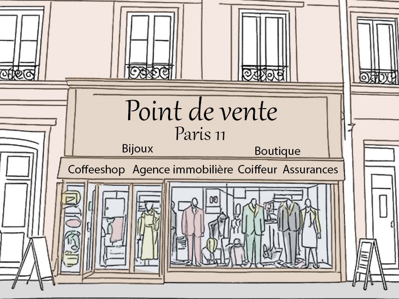 PARIS-11E-ARRONDISSEMENT Vente Fonds de Commerce - Boutique / Retoucherie (Bail tous commerces) - Paris 11e (Saint-Ambroise) 1