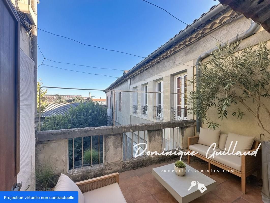 NIMES Appartement 5 pièces-114,68 m² -Vue sur les Jardins de la Préfecture _Nîmes 2
