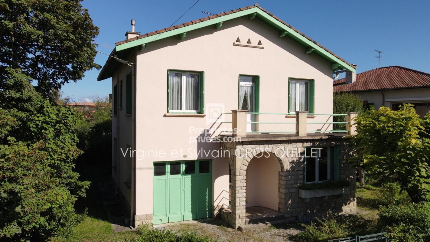 FRONTON Maison centre ville Fronton T5 109 m2 + garage 1