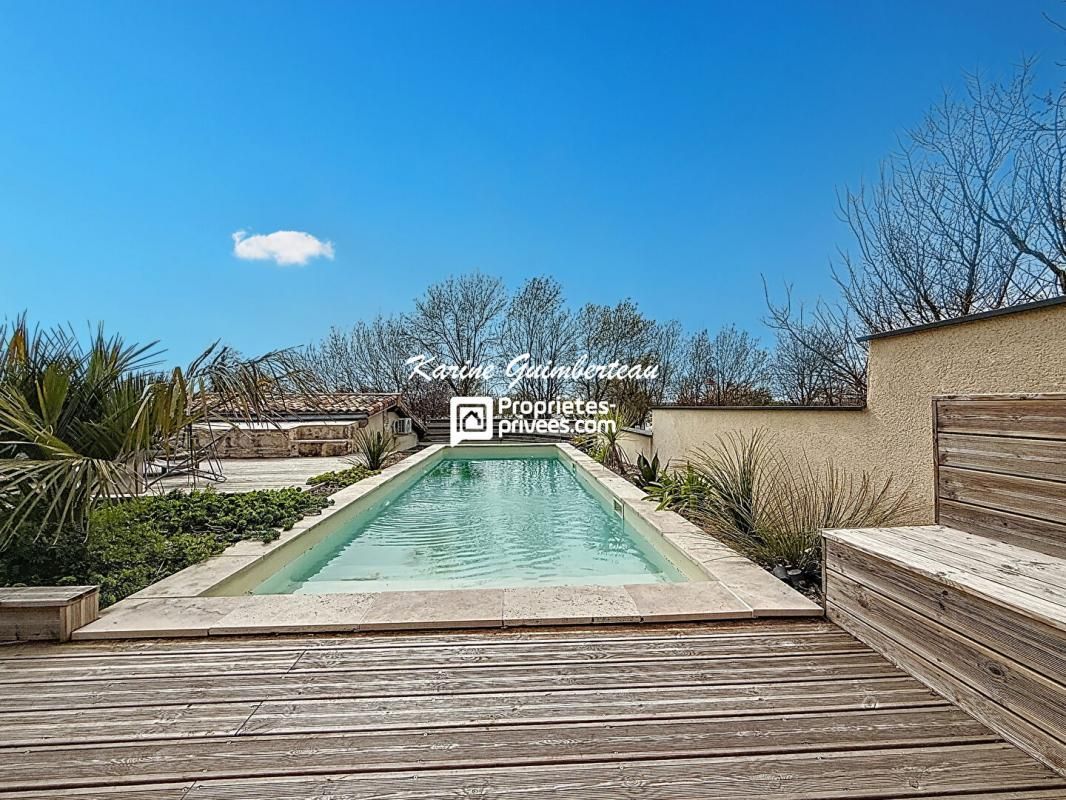 FRONSAC FRONSAC / Maison en pierre 4 chambres + studio + piscine + garage 2
