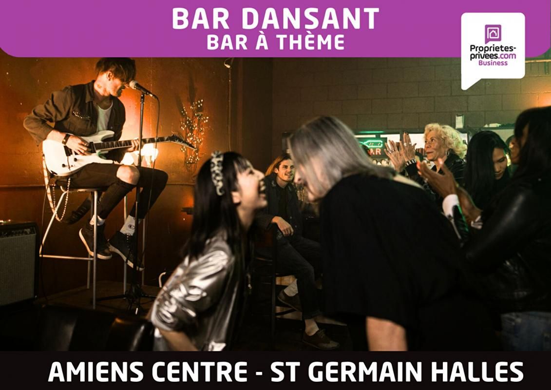 AMIENS AMIENS, St Germain Les Halles - Bar dansant  50 places, Terrasse 3