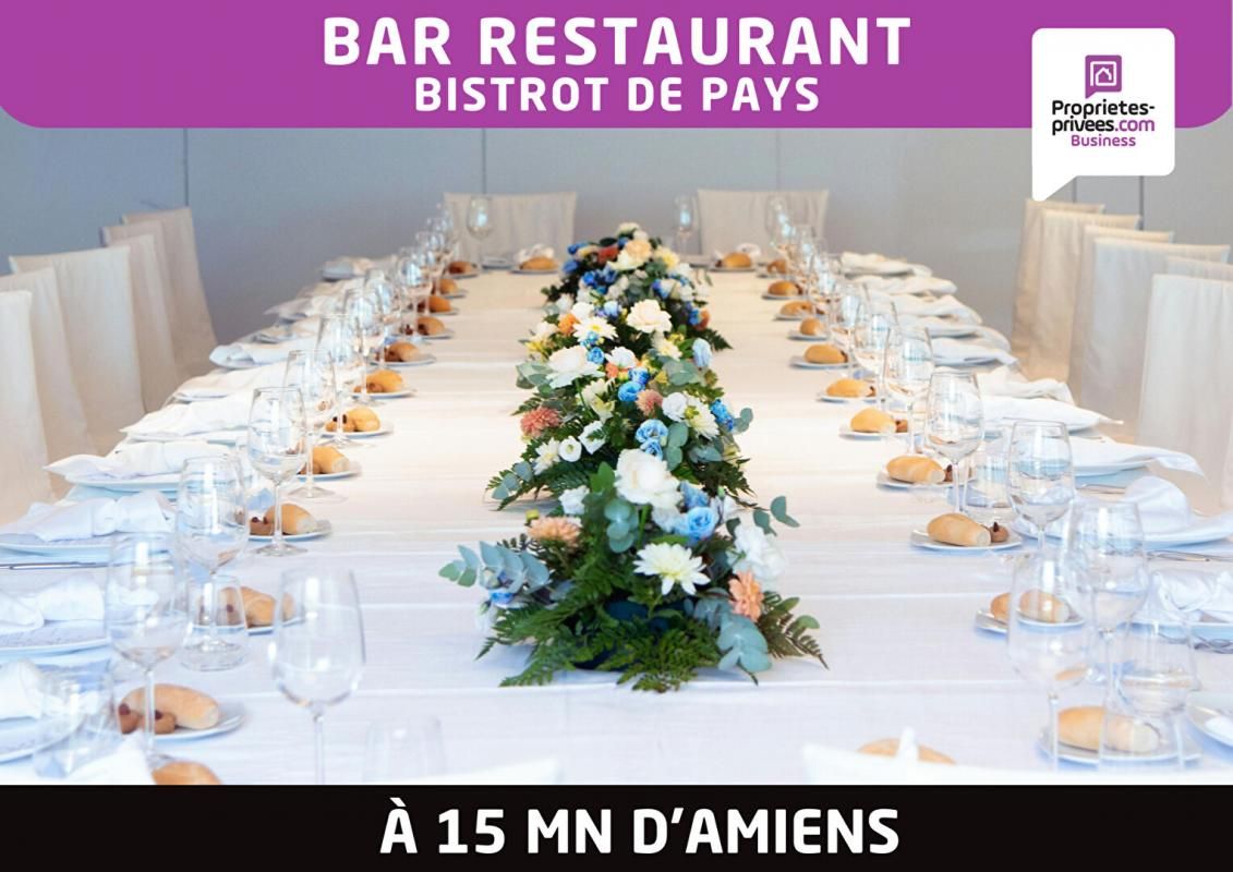 AMIENS Proche Amiens - Fonds de commerce Bar Restaurant avec logement 3