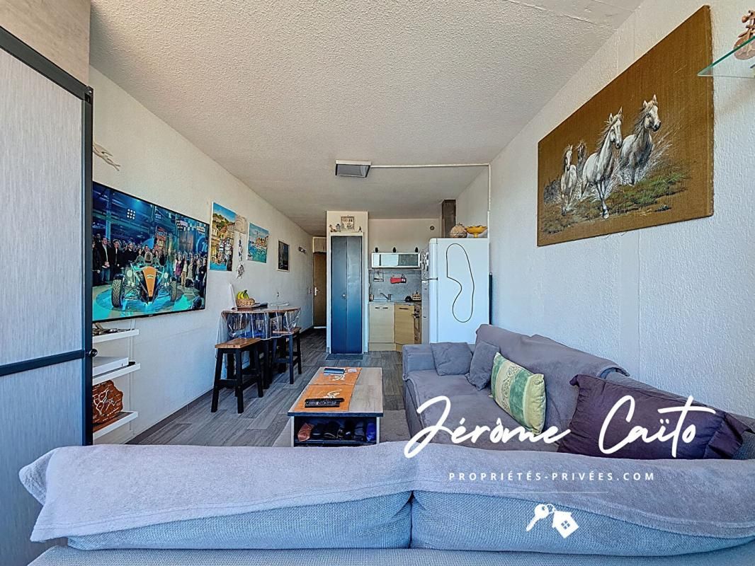 LE GRAU-DU-ROI Appartement Le Grau Du Roi 1 pièce(s) 27.53 m2 + PP + Cellier 4