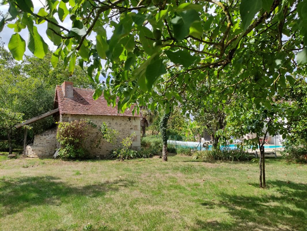 CHAUMUSSAY Fermette isolée sur 2 ha avec gîte et piscine Chaumussay 4
