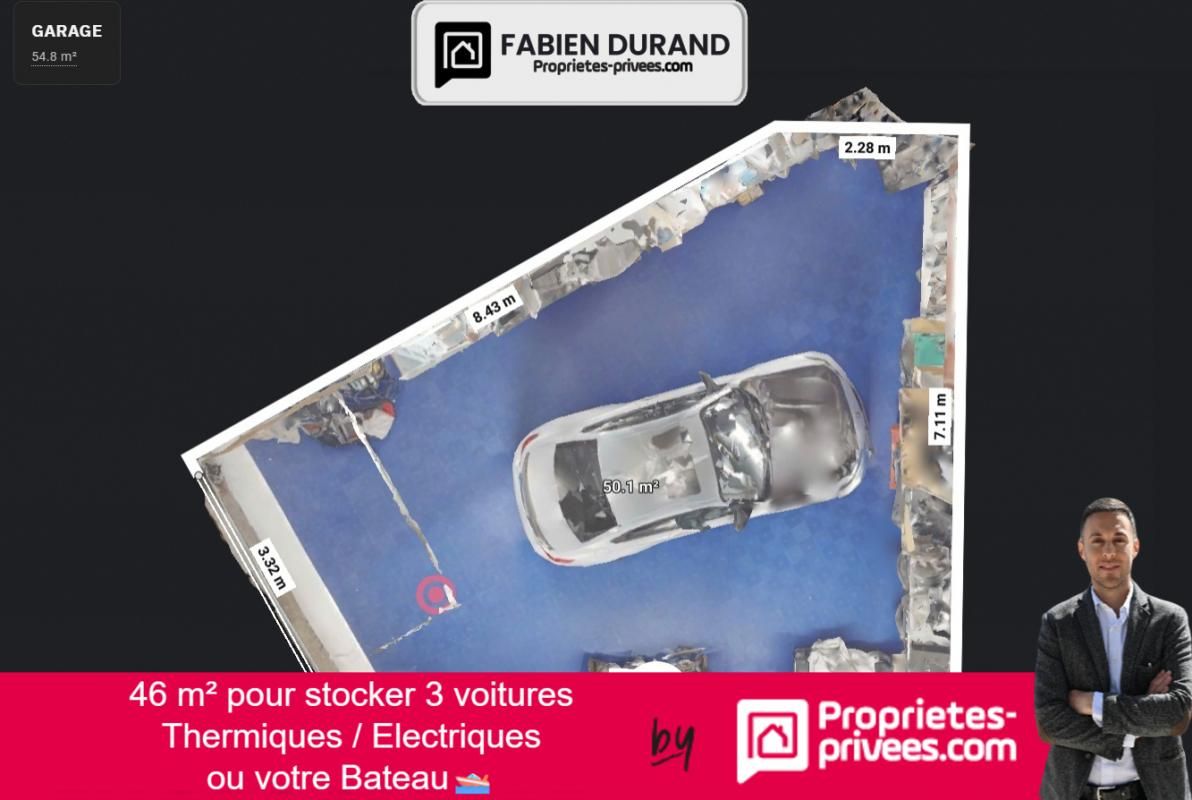 MANDELIEU-LA-NAPOULE Garage de 46 m² à Mandelieu 1