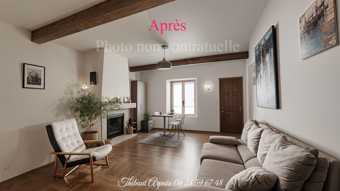 Maison de village Valensole 95 m2 avec tropézienne, garage et cave voûtée