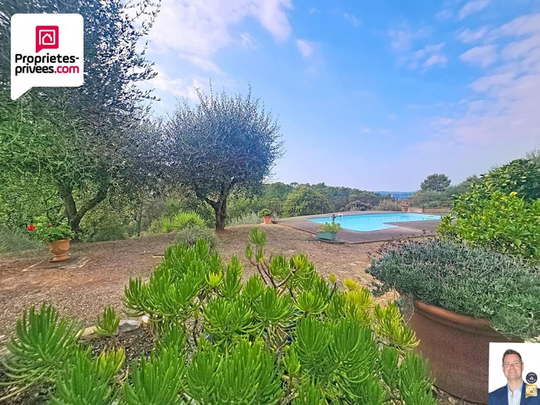 SAINT-CEZAIRE-SUR-SIAGNE GRANDE VILLA D'ENVIRON 170 M2 AVEC VUE DEGAGEE ET GRAND TERRAIN PAYSAGER DE 5050 M2 4