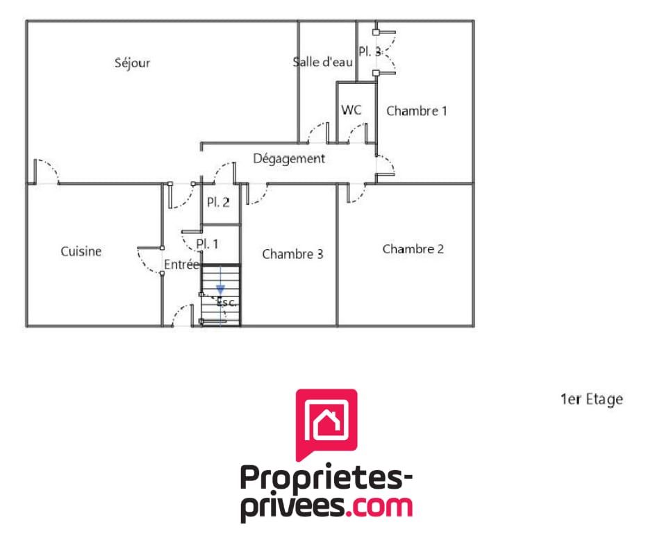 TREVERIEN Maison avec 3 chambres près du Canal ! 2