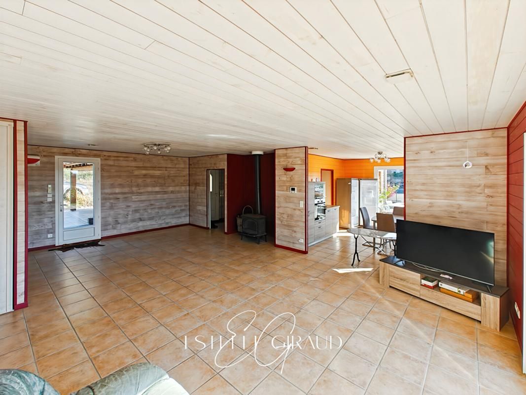 VILLENEUVE-MINERVOIS Maison en bois aménagement PMR, T3, garage, jardin 4