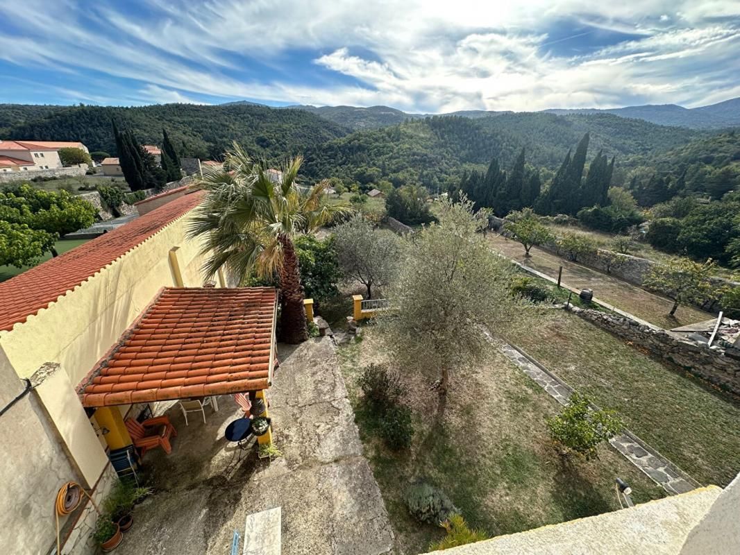 SOURNIA SOURNIA (66730), MAISON T5, GRAND JARDIN, VUE PANORAMIQUE 2