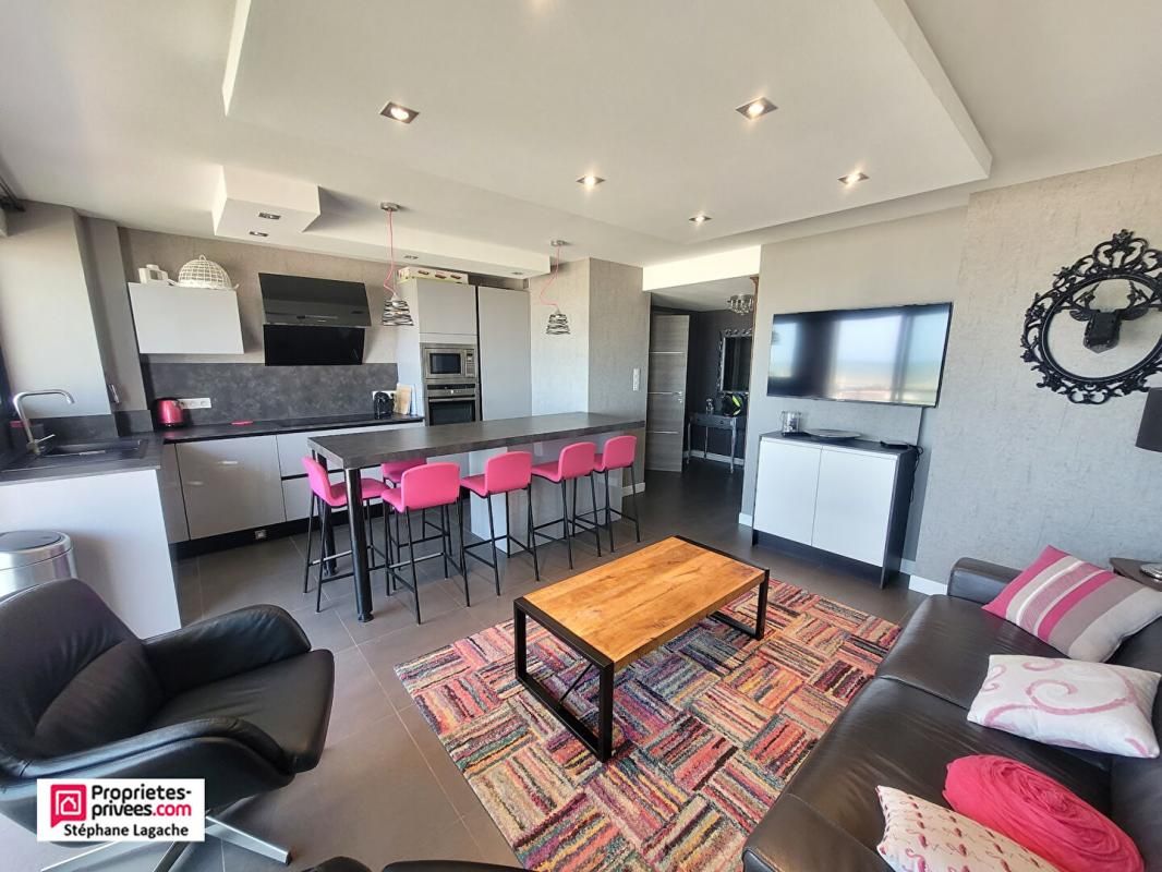 LE TOUQUET-PARIS-PLAGE Appartement Le Touquet Paris Plage 3 pièce(s) 60 m2 vue mer avec terrasse garage et cave 2
