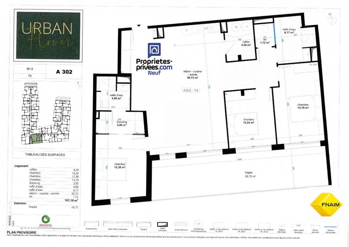 NARBONNE Appartement Narbonne 4 pièce(s) 107.18 m2 3
